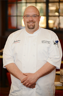 Executive Chef Jeff Lindemeyer standing in The Avenue Grandview dining room.